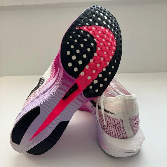 Nike ZoomX Vaporfly Next% 3 Mens Sz 11.5 White Vivid Purple Black DV4129-104 NEW